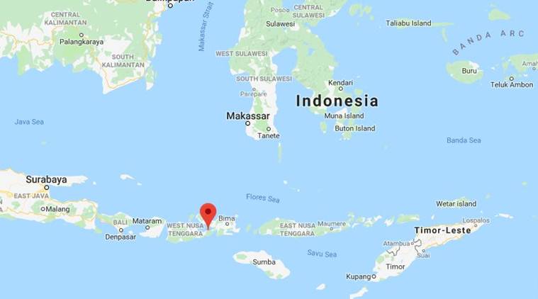indonesia earthquake, richter scale, eastern indonesia, kupong, timor island, world news, indian express