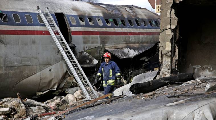 iran, tehran, tehran plane crash, iran plane crash, Boeing 707 Kyrgyz, Boeing 707 Kyrgyz plane crash, Boeing 707 Kyrgyz cargo plane, Boeing 707 Kyrgyz crash, tehran news, iran news