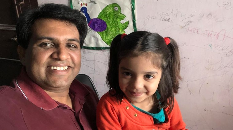 girl child selfie with daughter sunil jaglan
