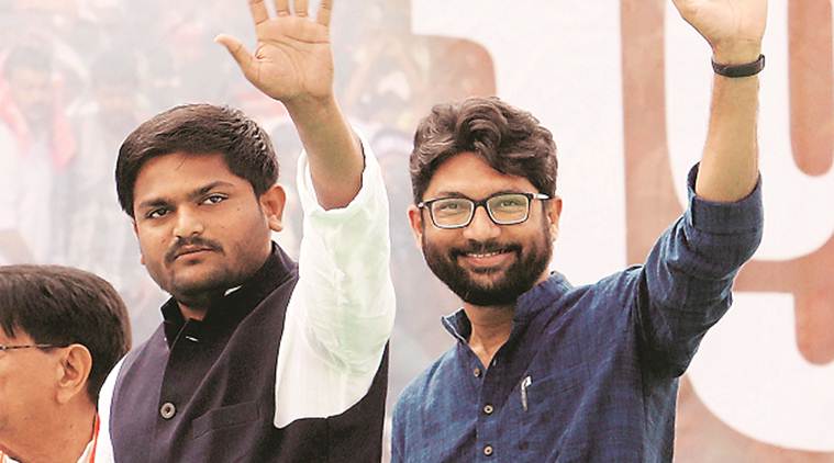 tejaswi yadav, jignesh mevani, hardik patel, brigade rally, kolkata brigade rally, indian express