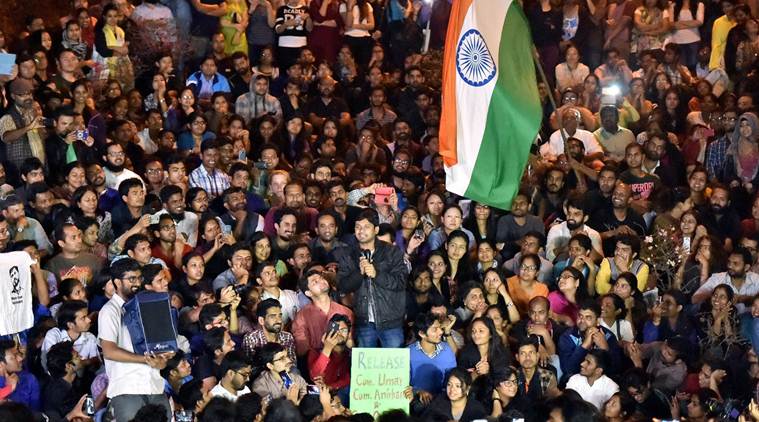 JNU, JNU sedition, JNU sedition case, Kanhaiya Kumar, Umar Khalid, Kanhaiya Kumar JNU, JNU Delhi, JNU VC, JNUSA, JNUTA, JNU ABVP, JNU Campus, JNU campus delhi,