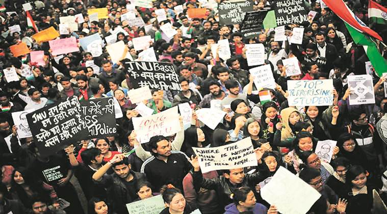 JNU sedition chargesheet: Police named 14 students as witnesses,all with links to ABVP