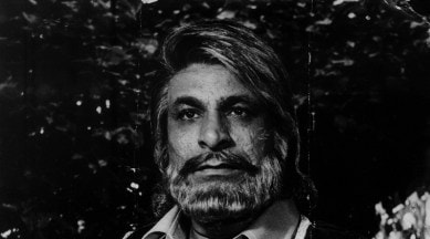 Film star Kader Khan in film UNEES BEES. Express archive photo