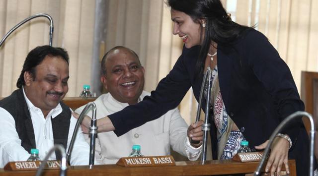 Councillor Satish Kainth (Express photo by Kamleshwar Singh/File)