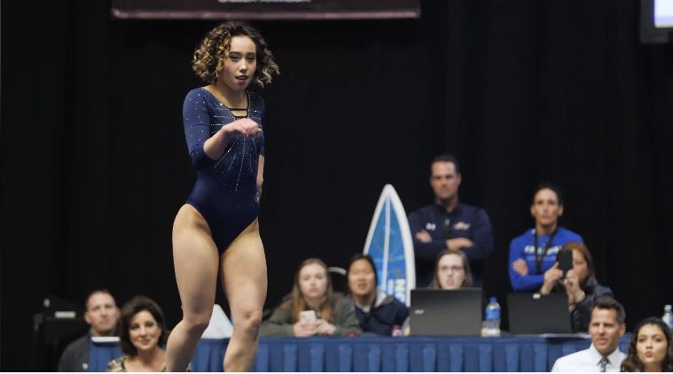 Watch This Gymnast S Perfect 10 Floor Routine Has The World Talking