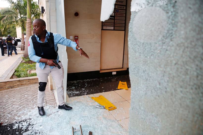 Kenya attack: At least 15 killed as gunmen storm Nairobi hotel compound