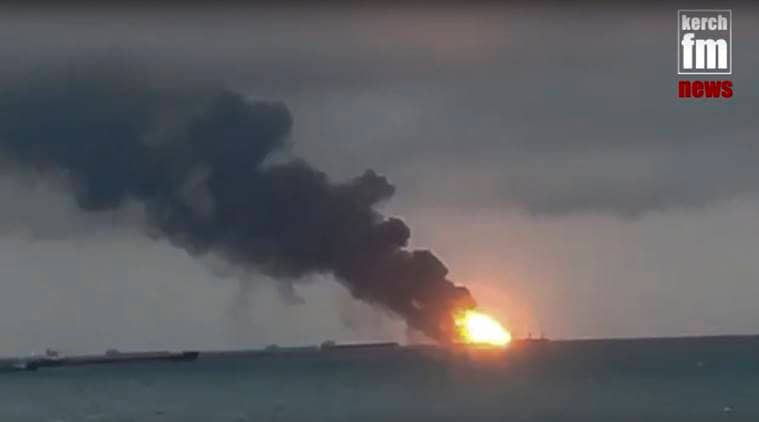 14 dead as ships with Indian, Turkish crews catch fire off Russia