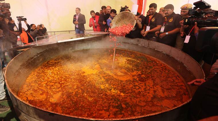 For Bhim Mahasangam, BJP whips up ‘5,000 kg’ of khichdi
