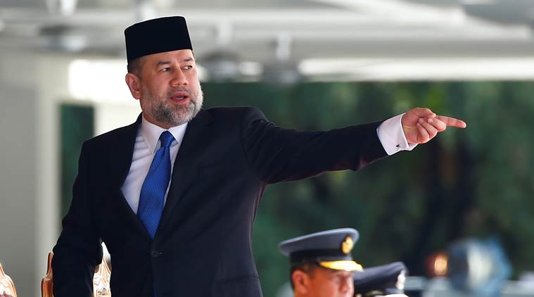 Malaysia, Malaysia King, King Muhammad V, King Muhammad V Malaysia, Malaysia Royal family, Royal family malaysia, Mahathir Mohamad, World news, Indian express, latest news