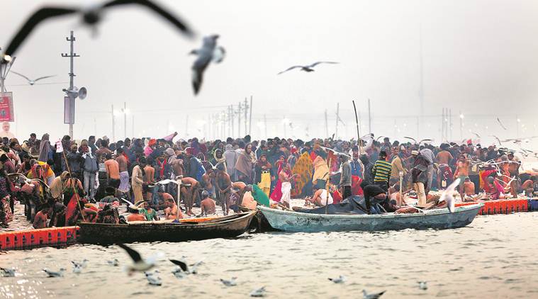 Kumbh mela, Kumbh Mela 2019, Kumbh Mela preparation, Kumbh Mela days, Prayagraj, Triveni Sangam, Yogi Adityanath, Uttar Pradesh