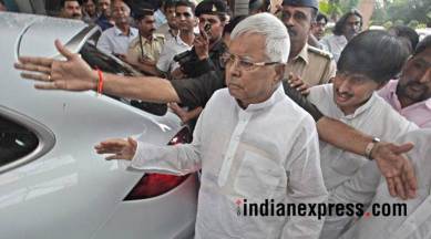 Former Bihar chief minister and Rashtriya Janata Dal chief Lalu Prasad Yadav.