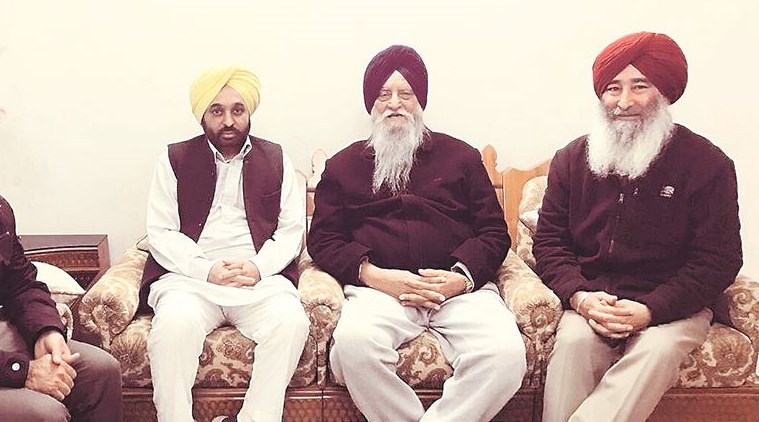 Punjab: Bhagwant Mann meets Brahmpura