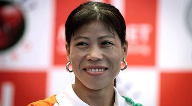 Mary Kom looks powerful on this magazine cover in a denim outfit and boxing gloves