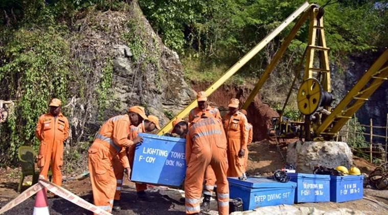 Two bodies have been rescued from the Meghalaya mine till now.