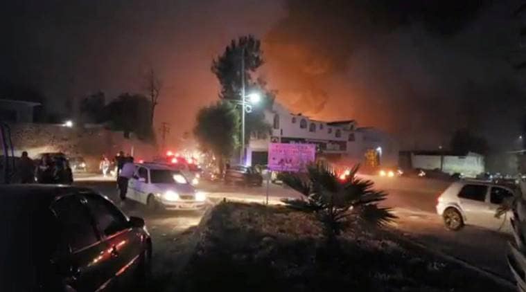 Mexico pipeline blast, fuel pipeline blast mexico, mexico blast, blast in mexico city, pipeline blast mexico, world news, indian express, latest world news