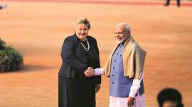 Narendra Modi, Erna Solberg, Erna Solberg India visit, Norway India relations, india ocean economy, global Sustainable Development Goals, United Nations, indian express