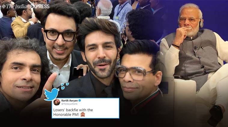 Narendra Modi, Narendra Modi tweet, Kartik Aarya, Kartik Aarya backfie comment, Narendra Modi responds to Kartik Aarya ,