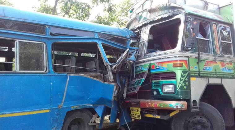 Maharashtra: Four killed in accident, mob sets 18 trucks on fire ...