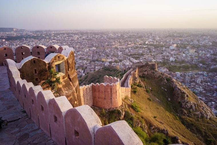 manikarnika, manikarnika shooting location, manikarnika movie locations, manikarnika shooting rajasthan, amer fort, nahargarh fort, jaigarh fort, manikarnika kangana ranaut, kangana ranat, ankita lokhande, jisshu sengupta, manikarnika movie, manikarnika movie locale, indian express, indian express news