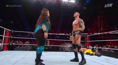 389px x 216px - Royal Rumble 2019: WWE takes a step towards intergender wrestling as Nia Jax  enters men's Rumble | Sports News,The Indian Express