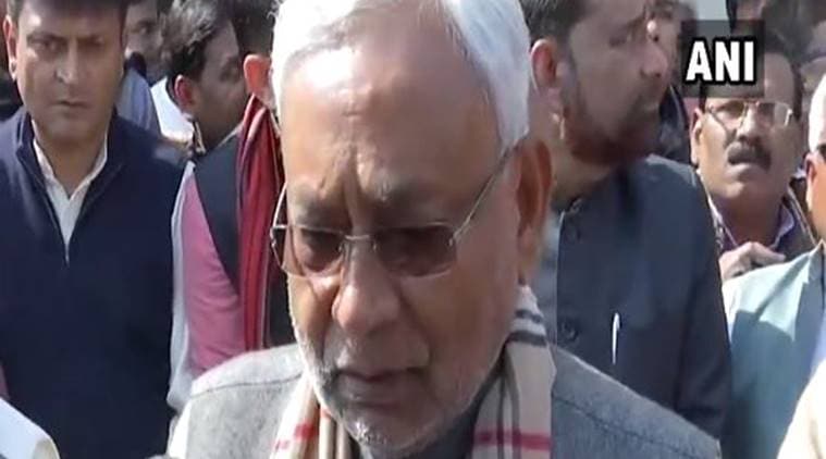 George fernandes, george fernandes death, nitish kumar, jdu, nitish kumar breaks down, bihar cm, bihar chief minister, indian express