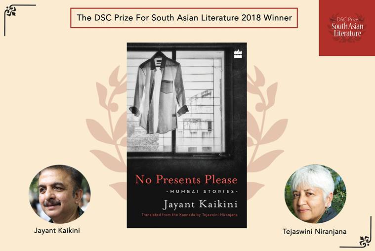 Dark horse Kannada writer Jayant Kaikini awarded DSC Prize for 'No Presents Please'