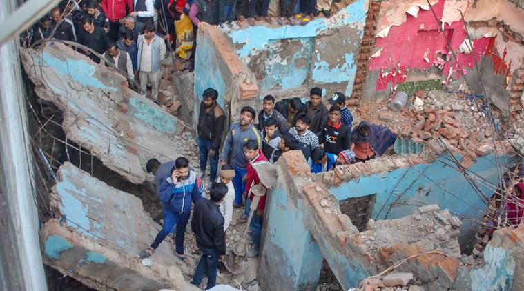 Noida, Noida Nithari village, Nithari village noida, nithari building collapse, nithari building village collapse, indian express, latest news
