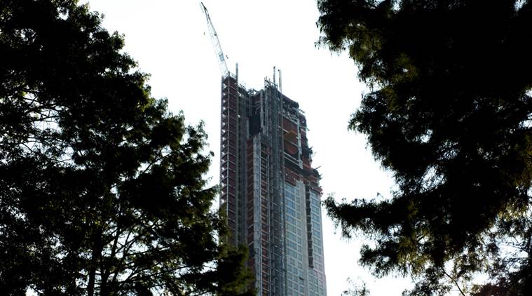 220 Central Park South, where a penthouse apartment has set a residential sales record, in New York.