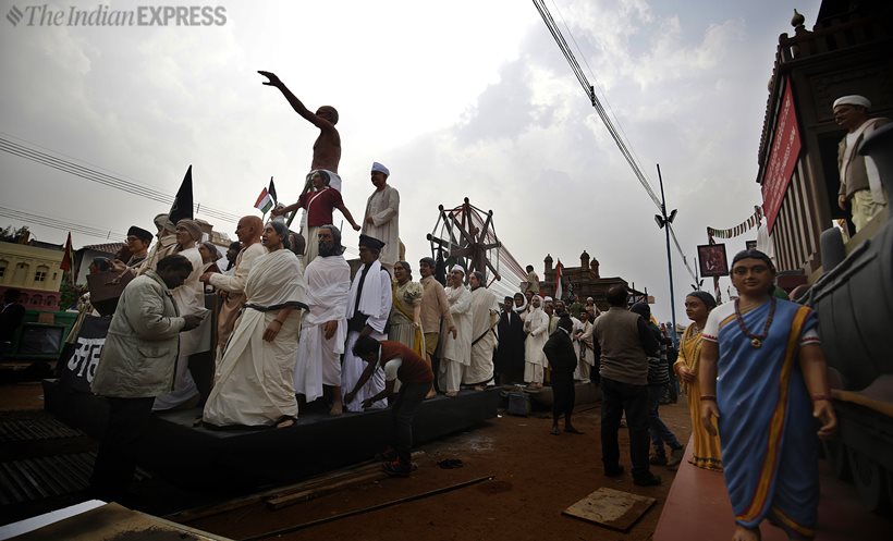 Full dress rehearsal for Republic Day parade at Rajpath