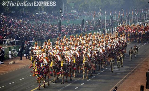 See photos of full dress rehearsal for Republic Day parade at Rajpath