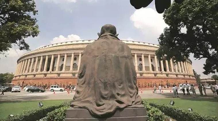 Indian democracy, Mahatma Gandhi, Mahatma Gandhi teachings, indian parliament, indian express