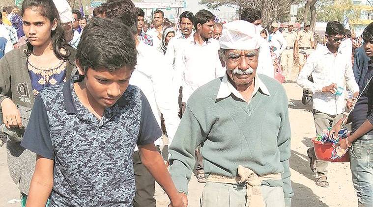A blue wave sweeps Nagar Road: With pride & joy, the young and the old walk hand-in-hand for hours 