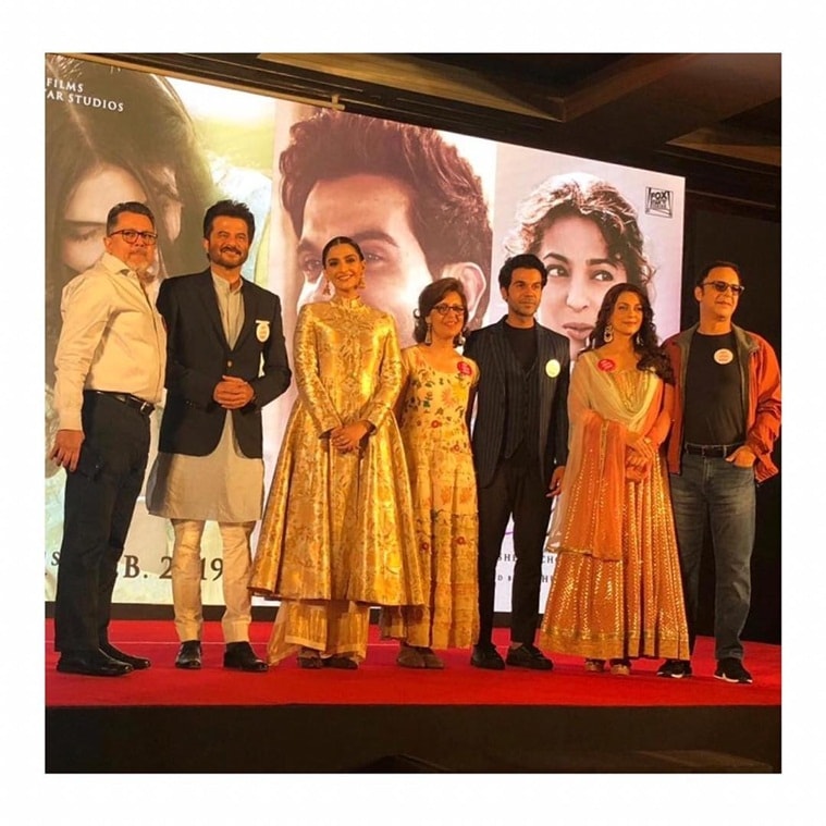 sonam kapoor at trailer launch