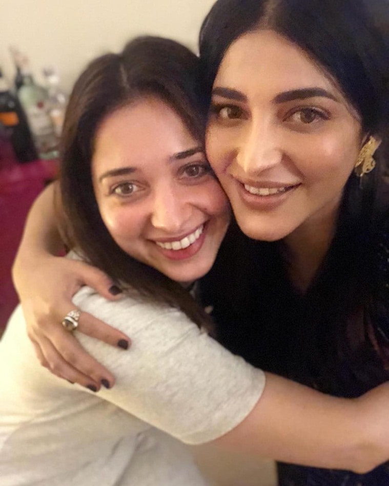 tamannaah with shruti haasan