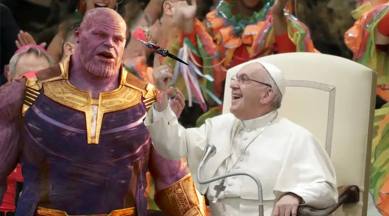 Pope Francis triggers photoshop battle after spinning on his finger | Trending Indian Express