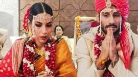 prateik babbar marries sanya sagar