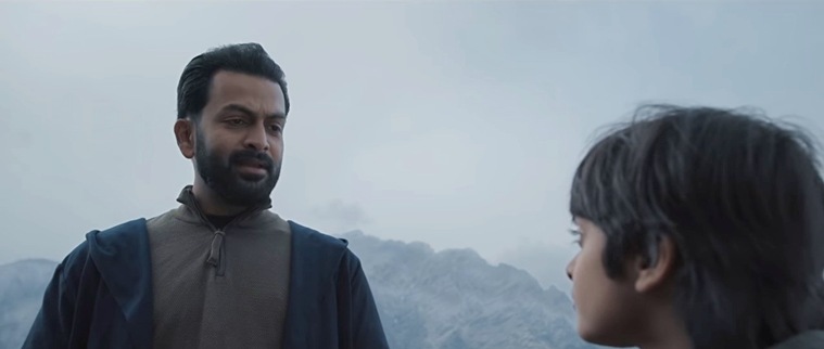 prithviraj in nine film