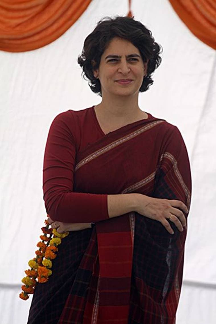Priyanka Gandhi, Priyanka Gandhi UP, Priyanka Gandhi Congress, Priyanka Gandhi lucknow rally, Rahul Gandhi, Congress UP, UP elections, Lok Sabha elections, latest news, elections news, indian express