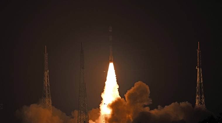 ISRO launches military satellite Microsat-R