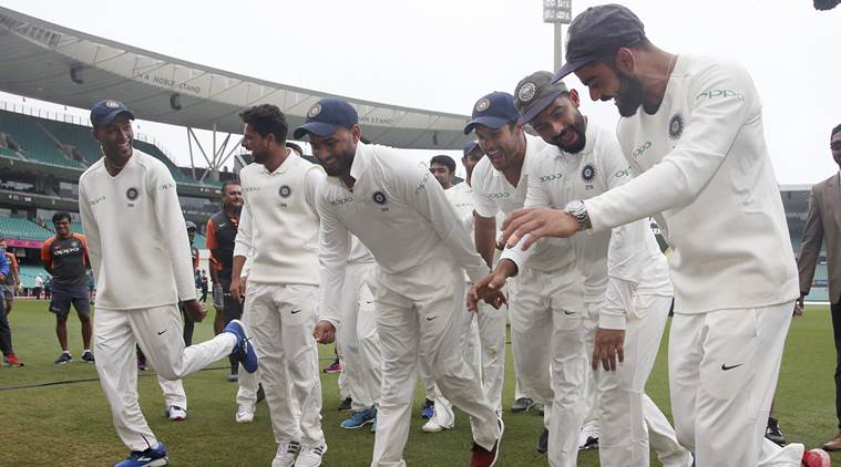 WATCH: India celebrate historic series win in Australia with 'Pujara dance'