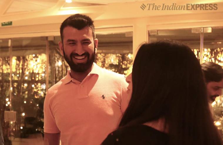 Cheteshwar Pujara at Express Adda in Mumbai on January 21, 2019.