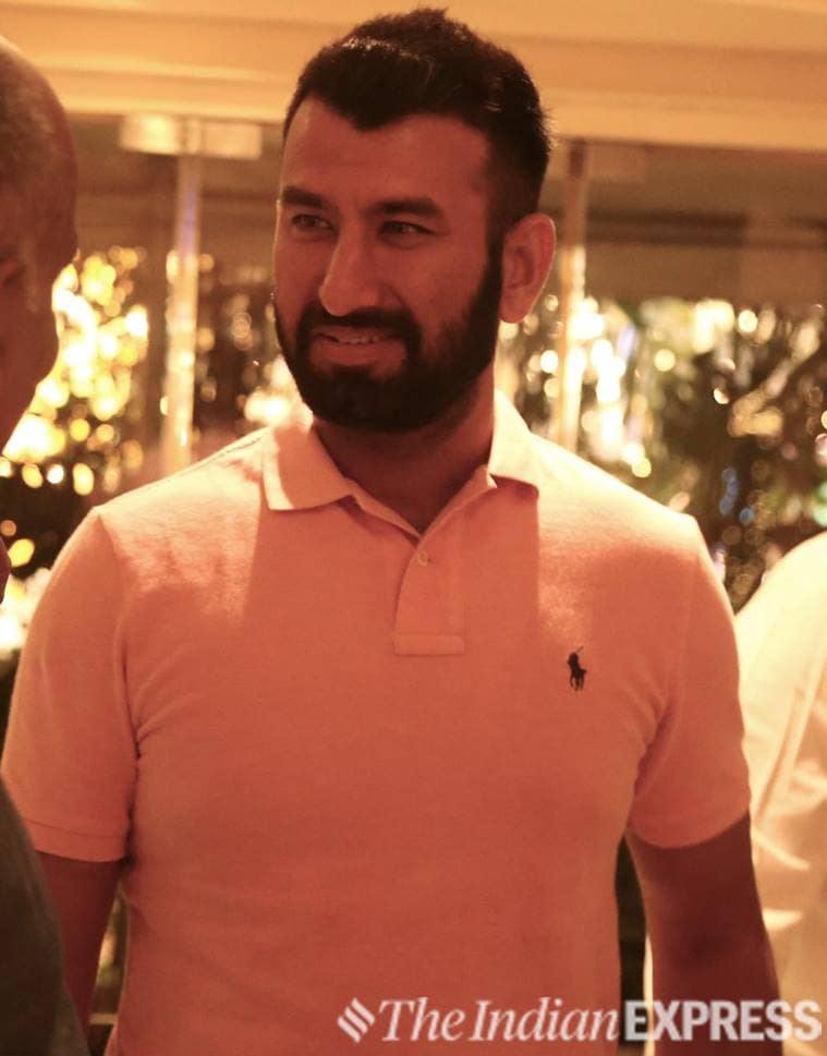 Cheteshwar Pujara at Express Adda in Mumbai on January 21, 2019.