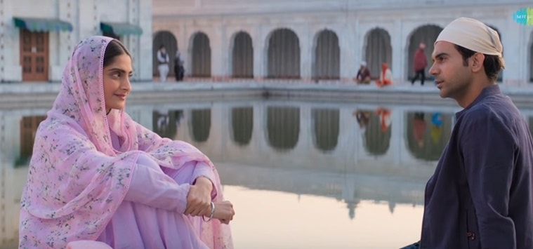 Rajkummar Rao and Sonam Kapoor in Ek Ladki Ko Dekha Toh Aisa Laga