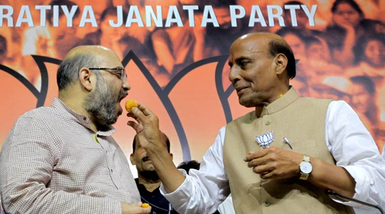 bjp general elections, bjp elections, lok sabha polls, 2019 lok sabha polls, PM Modi, amit shah, BJP manifesto, rajnath singh, arun jaitley, BJP leaders, india news