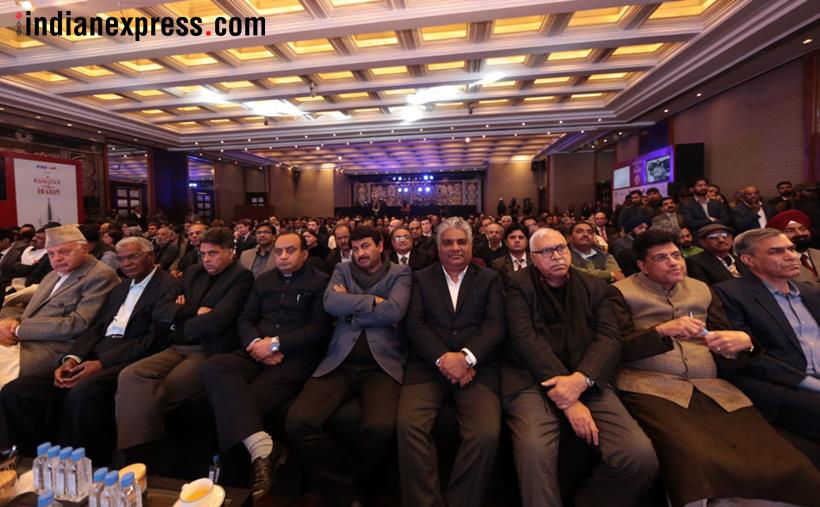 rng awards, ramnath goenka awards, rng awards 2018, rng awards 2019, rng awards winners, rng award photos, rajnath singh, ramnath goenka excellence in journalism awards