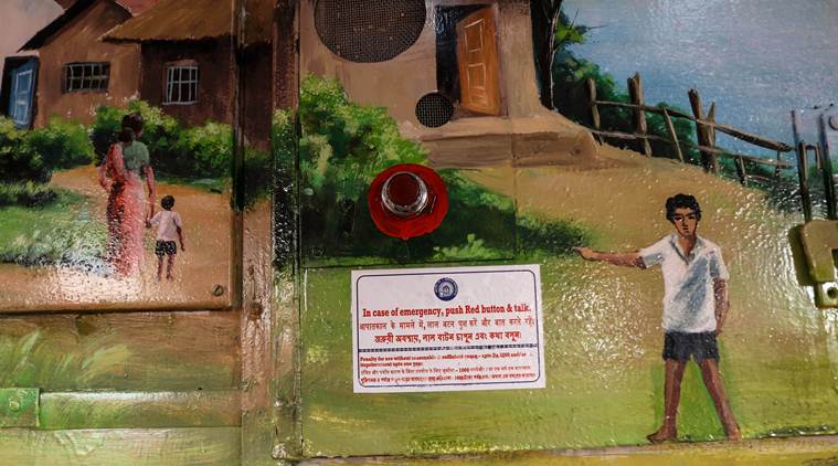 The panic button will be installed in the female compartments of the local train. (Express photo)