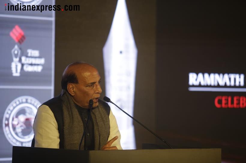 rng awards, ramnath goenka awards, rng awards 2018, rng awards 2019, rng awards winners, rng award photos, rajnath singh, ramnath goenka excellence in journalism awards
