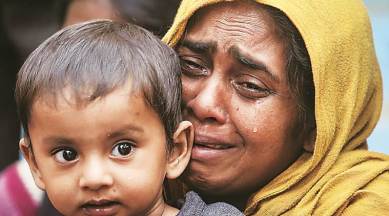 rohingya crisis, rohingya india, rohingya in northeast, rohingya tripura bsf, rohingya india arrest, bangladesh rohingyas, rohingyas myanmar minority, rohingya muslims un, rohingya muslims india immigrants, india news, latest news, indian express