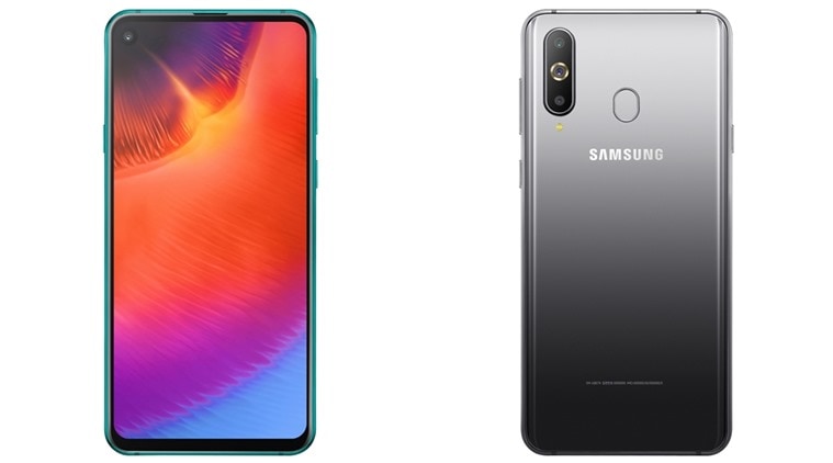 Samsung Galaxy A9 Pro (2019) with Infinity O display