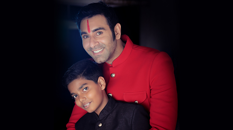Sandip Soparrkar with son Arjun